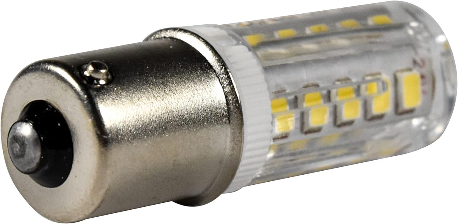 Alt View 2. HQRP - HQRP 2-Pack BA15s LED Tractor Headlight Bulbs Cool White 12-24V for John Deere 5200-5500 D100-D170 GX Series.