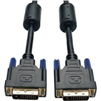 Tripp Lite - 10' DVI Cable - Black - Front_Zoom