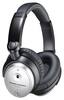 Audio-Technica - QuietPoint Active-Noise-Canceling Over-the-Ear Headphones - Black-Front_Standard
