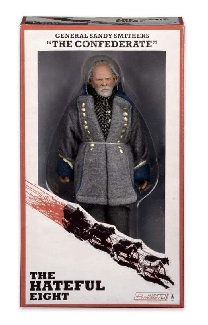 NECA - The Hateful Eight 8" Figure: Gen. Sandy Smithers "The Confederate"