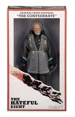 NECA - The Hateful Eight 8" Figure: Gen. Sandy Smithers "The Confederate"
