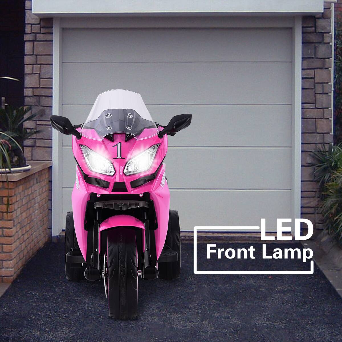 1 LED Front Lamp