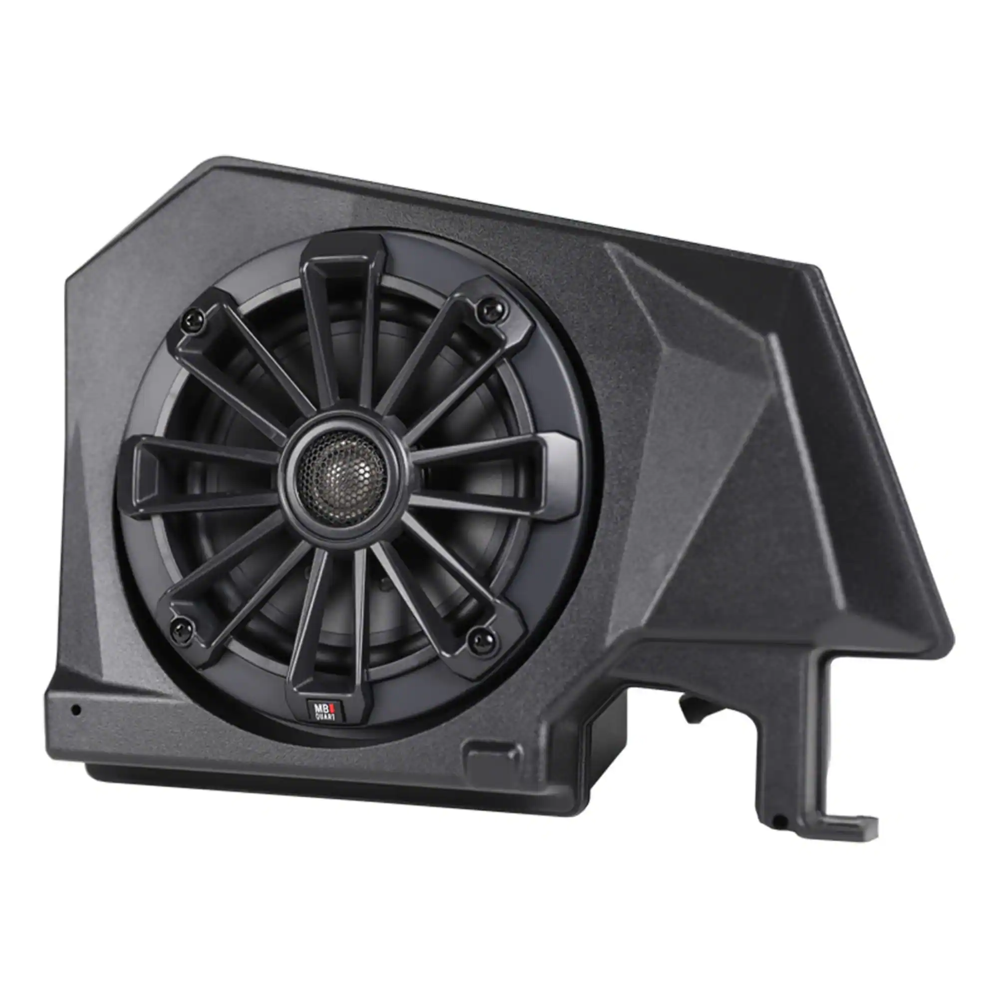 Alt View 7. MB Quart - MB Quart Enhanced 6.5" Rear Speaker Enclosures Kit RZR Pro XP Pro R, and Turbo R - Black.