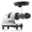 Front. Omega - J8006HDC Slow Juicer and Nutrition System - Chrome.