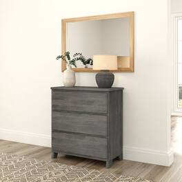 Plank+Beam - Modern Farmhouse 3 Drawer Dresser - Driftwood