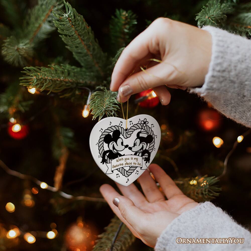 With you is my favorite place to be.  
ORNAMENTALLY YOU