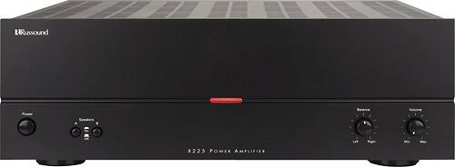 Front Standard. Russound - 2-Channel Dual Source Amplifier.
