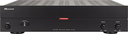 Front Standard. Russound - 2-Channel Dual Source Amplifier.