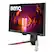 Left. BenQ - MOBIUZ EX240 23.8" IPS LED FreeSync Gaming Monitor (HDMI/DP/USB Type B/USB 3.0) - Black.