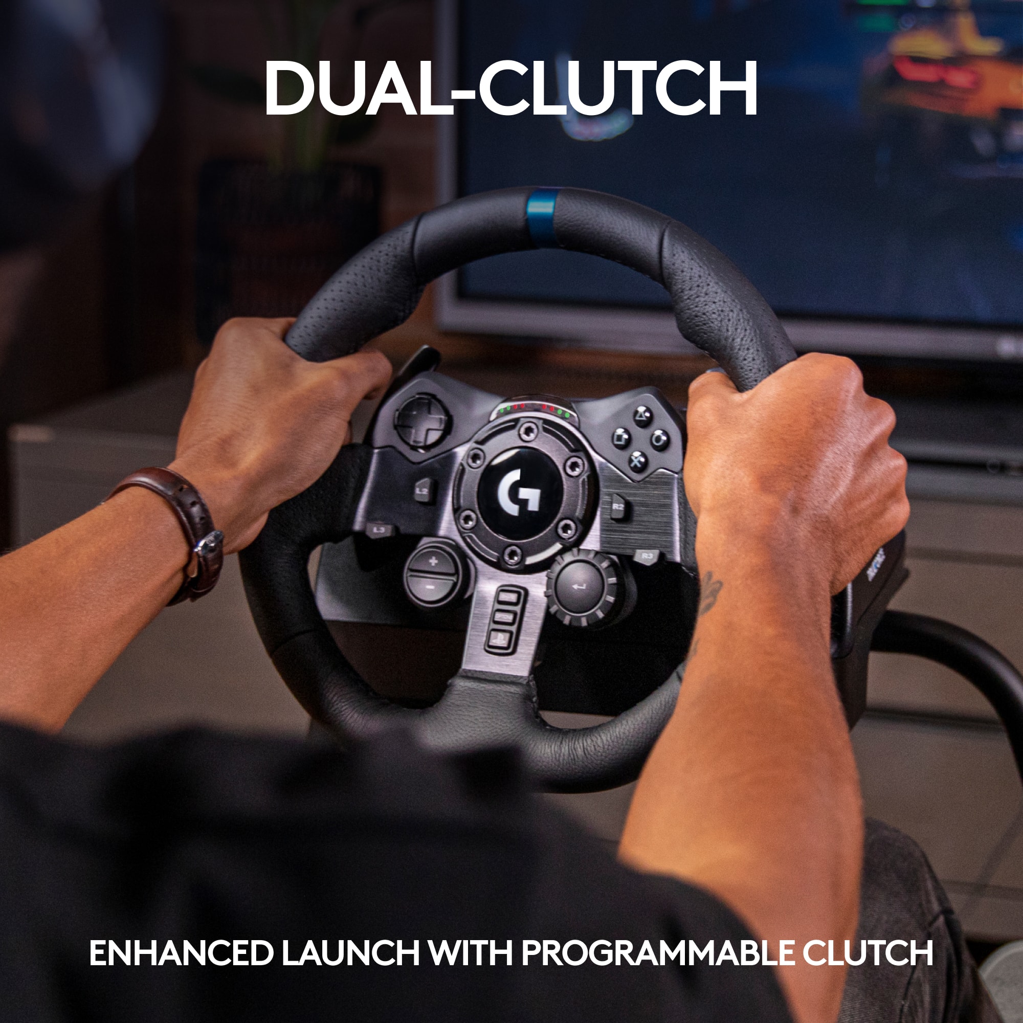 DUAL-CLUTCH G ENHANCED LAUNCH WITH PROGRAMMABLE CLUTCH
