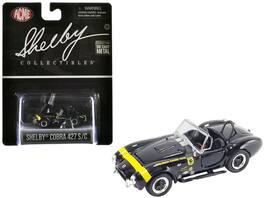 ACME - Shelby Cobra 427 S/C "Terlingua Racing Team" "Shelby Collectibles" Series 1/64 - Black with Yellow Stripe
