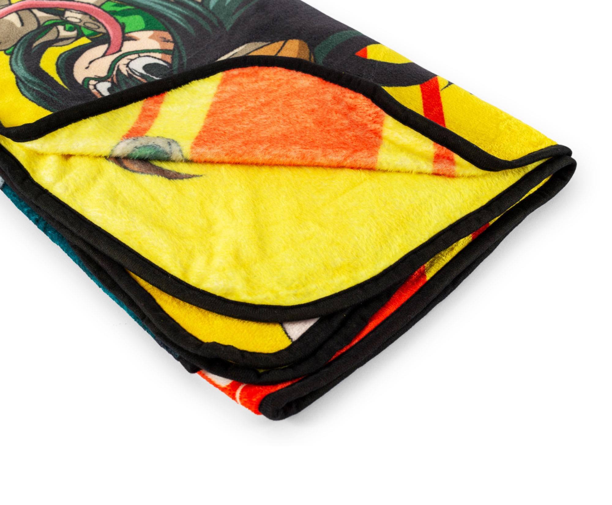 Alt View 10. Just Funky - My Hero Academia Characters Fleece Throw Blanket | 45 x 60 Inches - Yellow.