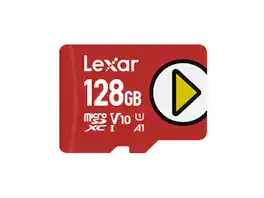 Lexar - PLAY 128GB microSDXC UHS-I, 150MB/s Read, Nintendo Switch & Smartphone Compatible (LMSPLAY128G-BNNNU)