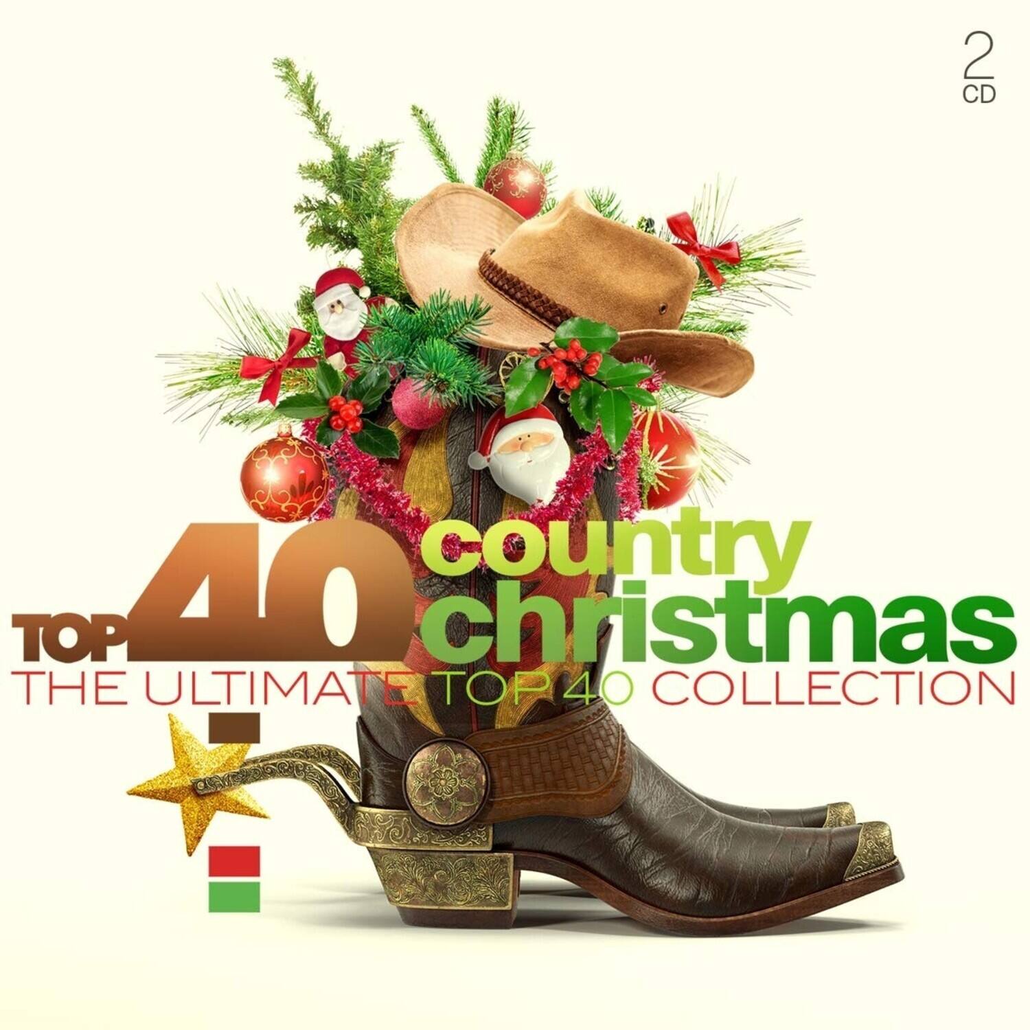 2 CD  
40 Country Top Christmas  
The Ultimate Top 40 Collection