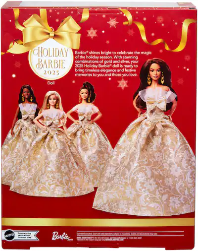 Barbie - 2025 Holiday Doll Barbie - 2025 Holiday Doll