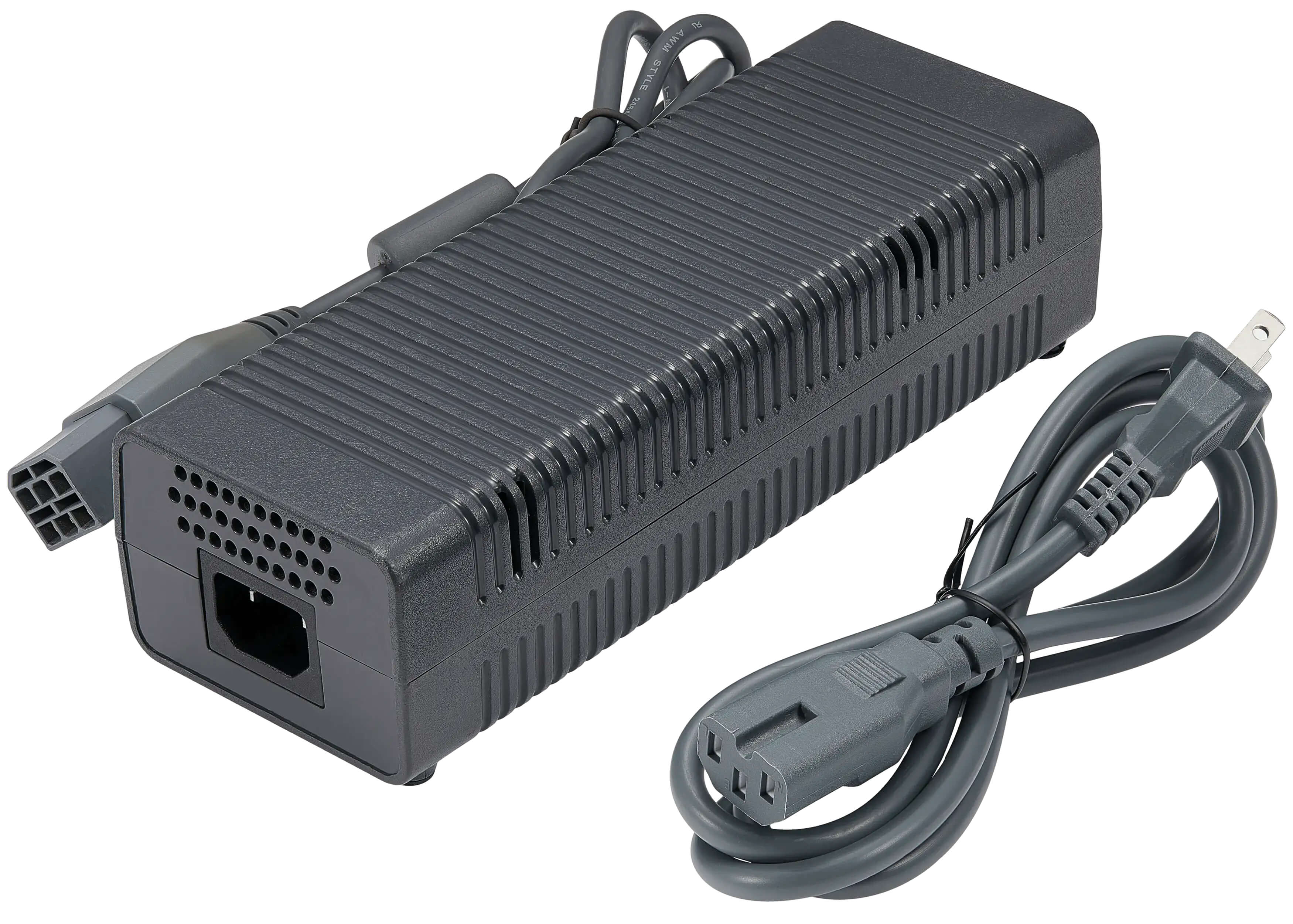 Microsoft - AC Power Supply Adapter (HP-A1502R2) / (EADP-150JBA) Replacement Compatible For Xbox 360 - Black