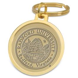 Jardine - Radford Highlanders Team Logo Split-Wire Key Ring - Gold