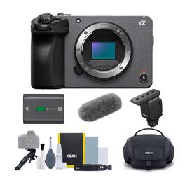 Sony - Cinema Line FX30 Super 35 Camera with Digital Shotgun Microphone Bundle