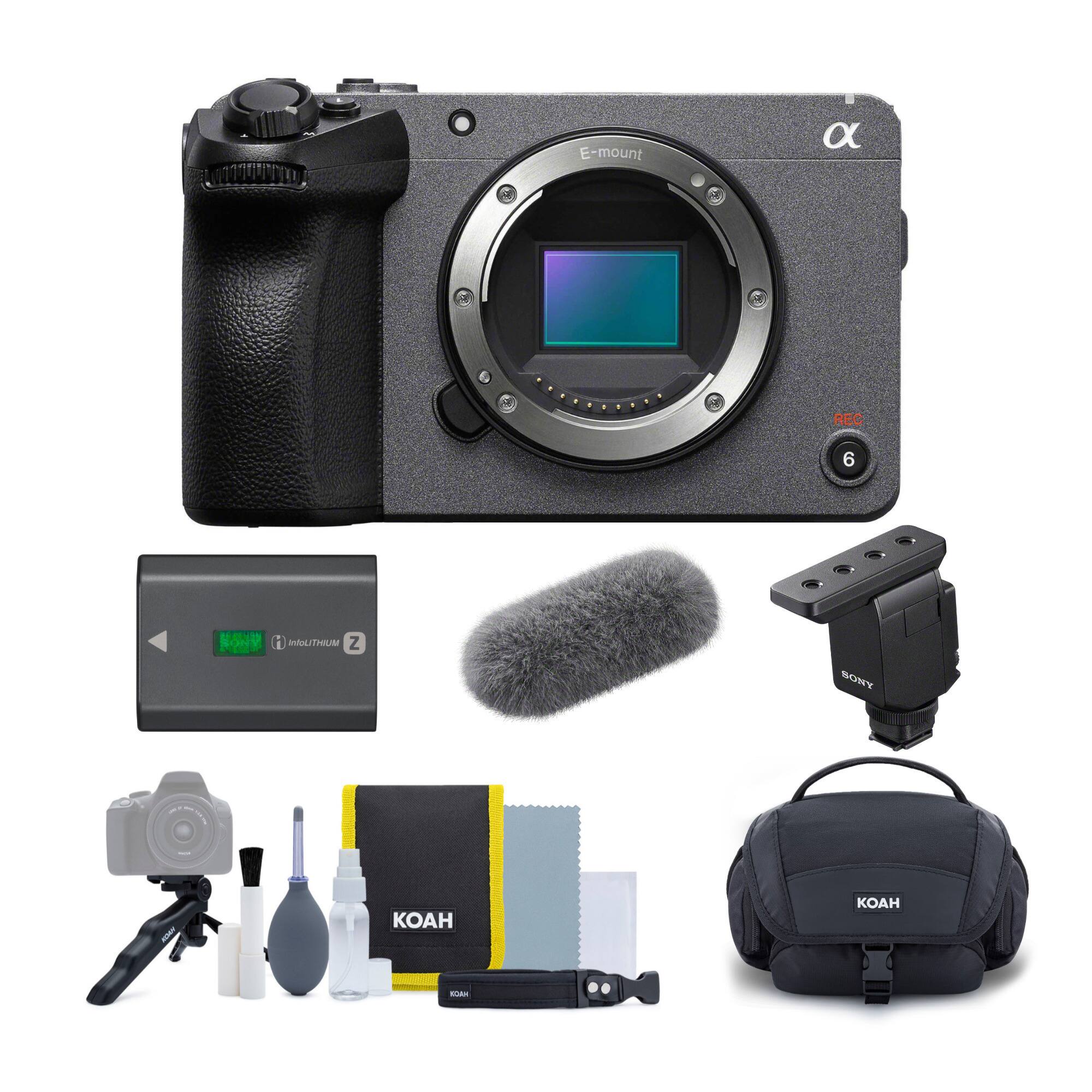 E-mount  
α  
REC  
6  
MUT  
Lastn  
Z  
SONY  
KOAH