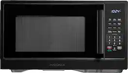 Insignia™ - 1.1 Cu. Ft. Countertop Microwave - Black
