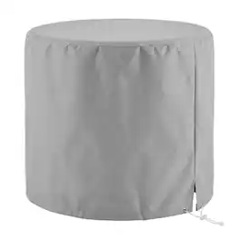Crosley Furniture - Round Outdoor Bistro Table Furniture Cover - Gray