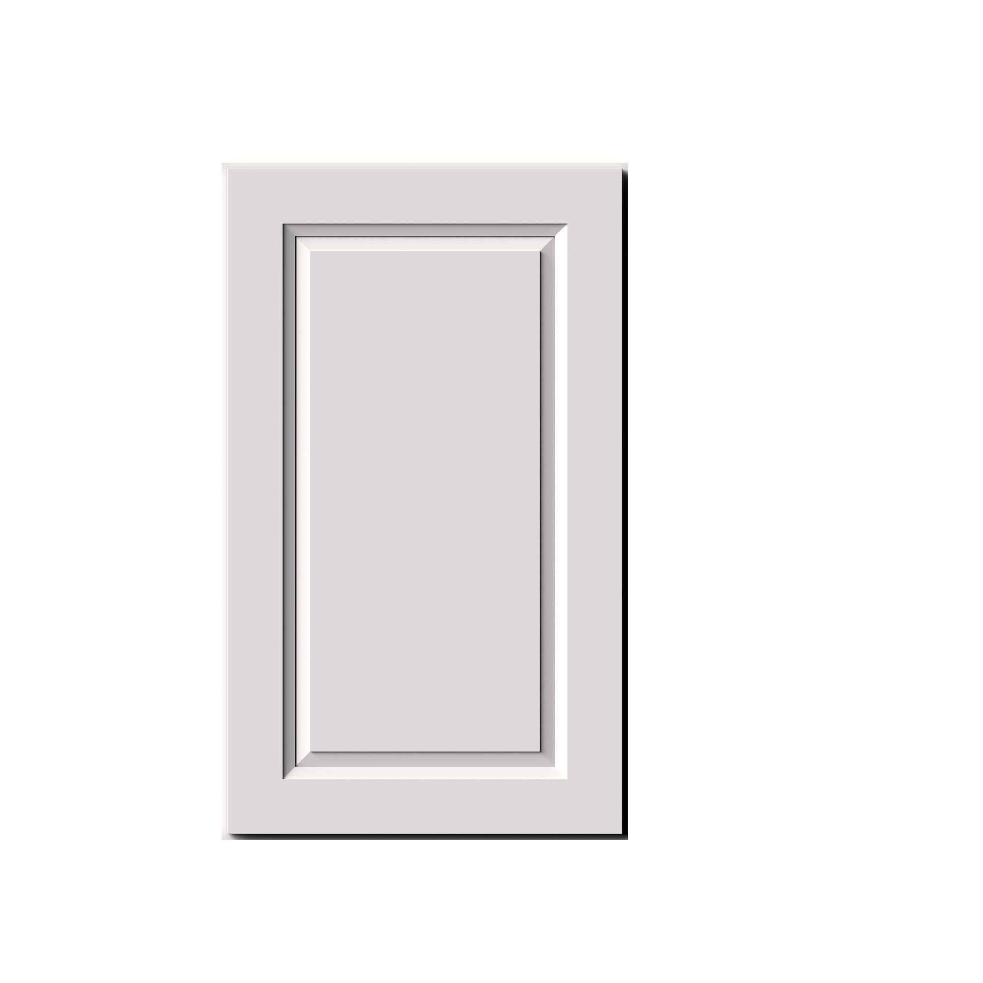 Alt View 1. Boyel Living - 18-in W x 30-in H x 12-in D Shaker RTA Kitchen Wall Cabinet with Soft-Close Doors - Glacier White.
