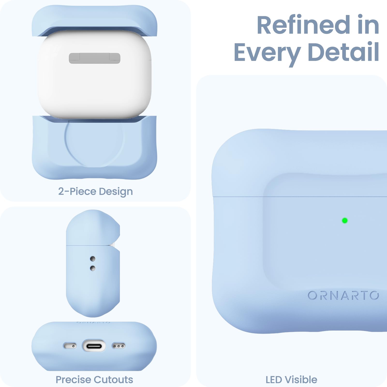 Refined in Every Detail

2-Piece Design

Precise Cutouts

LED Visible

ORNARTO