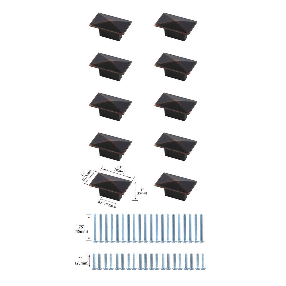 1.1 (27.9mm)  
1.9 (48mm)  
1 (25mm)  
0.7 (17.8mm)  
1.75" (45mm)  
1" (25mm)