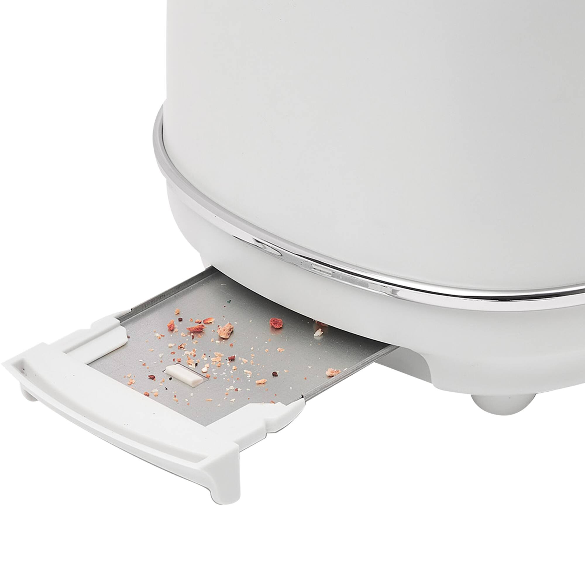 Alt View 7. Haden - Haden Chelsea Stainless Steel 2 Slice Toaster, Extra Wide Slots, Ivory & Chrome - Ivory & Chrome.