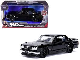 Brian's Nissan Skyline 2000 GT-R (KPGC10) "Fast & Furious" Movie 1/32 Diecast Model Car by Jada - Black