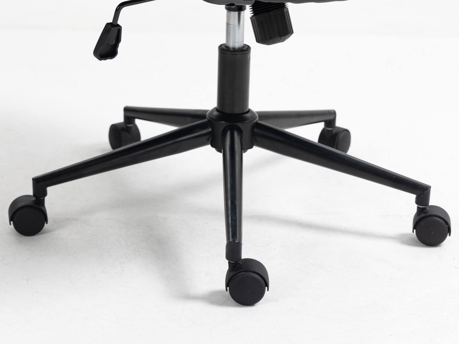 Alt View 4. Spaco - Spaco Executive Office Chair with Ergonomic PU Leather, 40° Recline, Swivel with Wheels, for Home Office - Black.