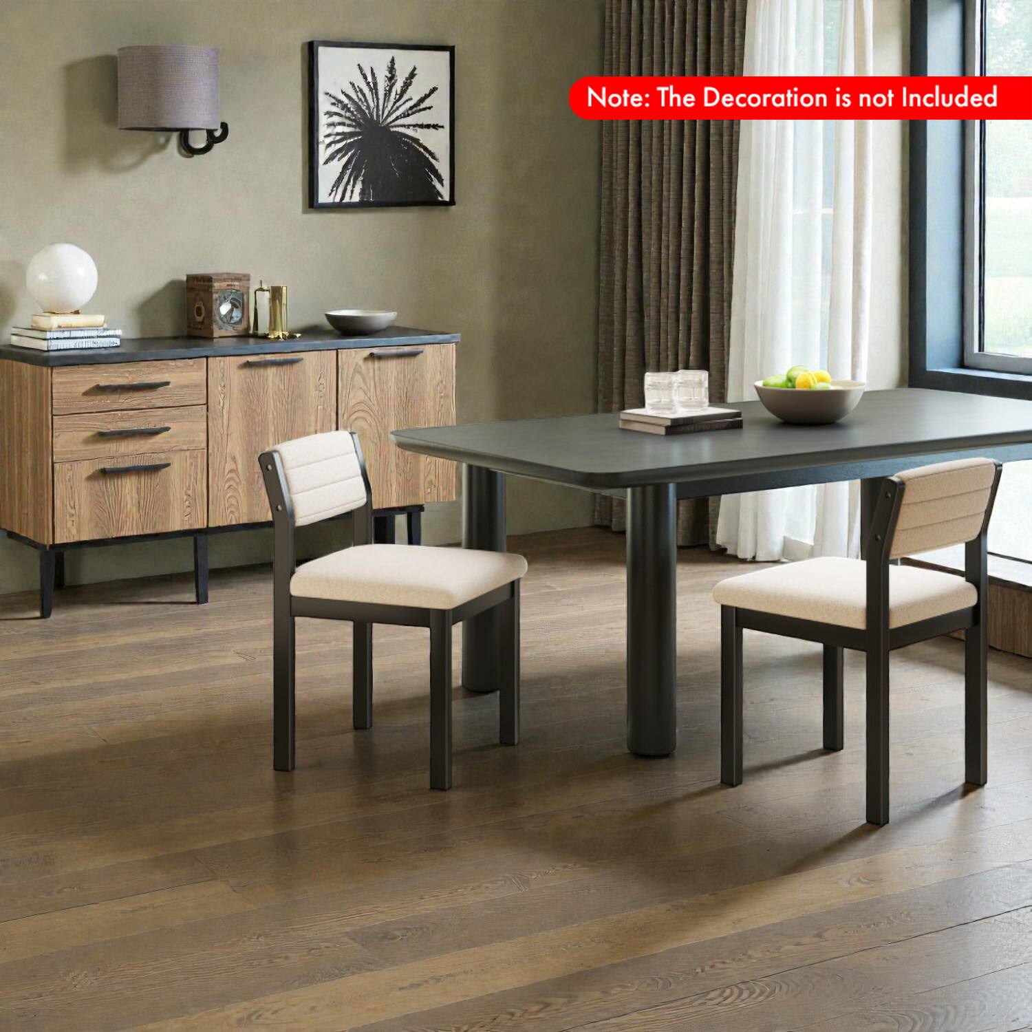 Note: The Decoration is not Included