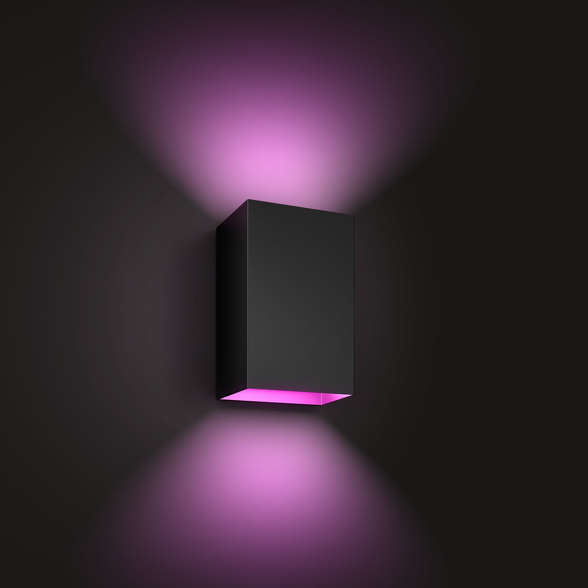 Alt View 11. Philips - Hue Resonate Outdoor Wall Light - White and Color Ambiance.