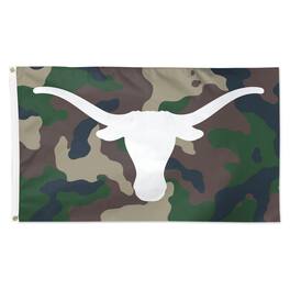 WinCraft - Texas Longhorns 3' x 5' Single-Sided Deluxe Camo Flag - Camouflage