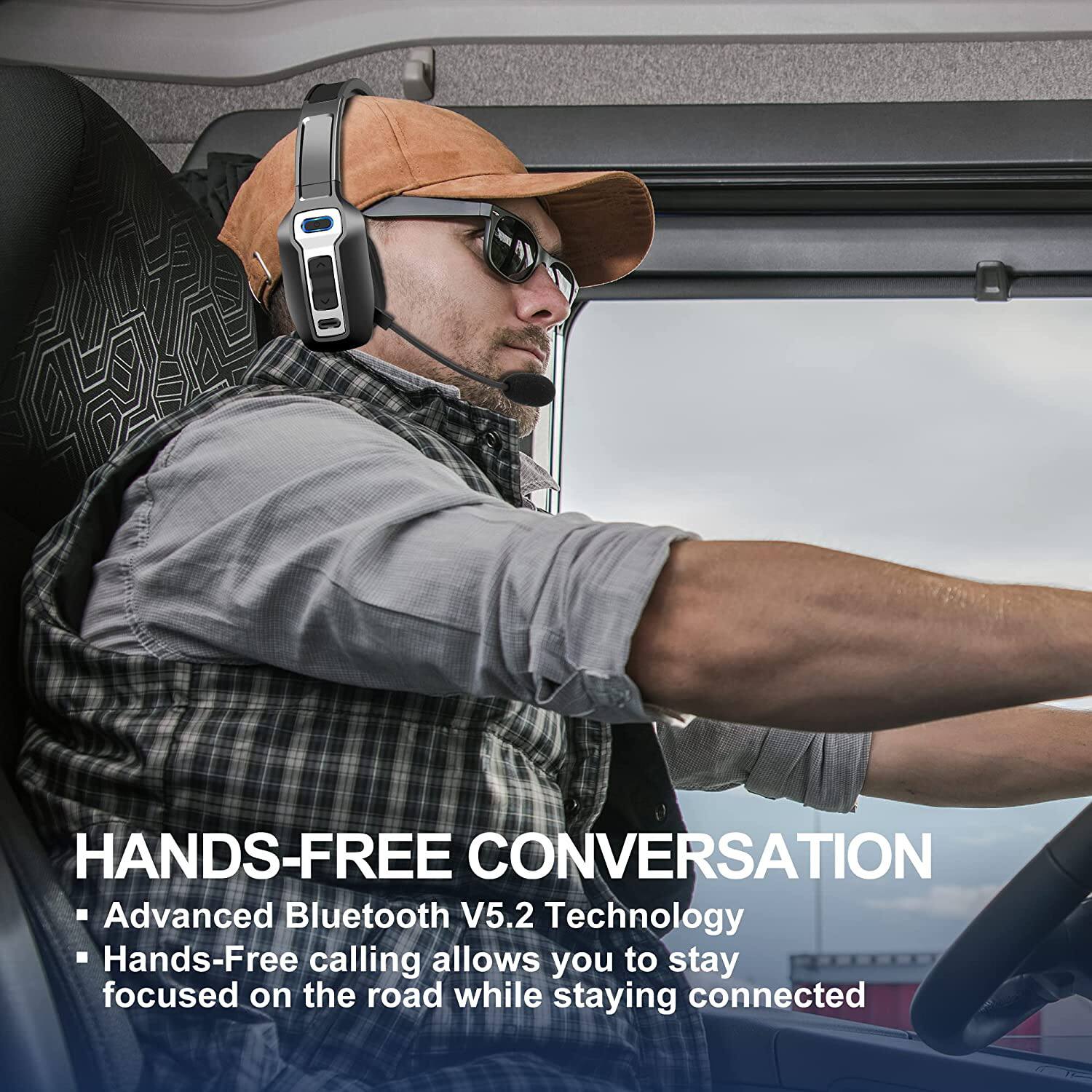 HANDS-FREE CONVERSATION

- Advanced Bluetooth V5.2 Technology
- Hands-Free calling allows you to stay focused on the road while staying connected
