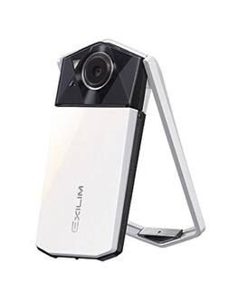 Casio - Exilim EX-TR70 Self-Portrait Digital Camera - White