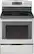 Front. GE - 5.3 Cu. Ft. Self-Cleaning Freestanding Electric Range - Stainless steel.