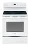 GE - 5.3 Cu. Ft. Self-Cleaning Freestanding Electric Range - White on White-Front_Standard
