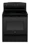 GE - 30" Self-Cleaning Freestanding Electric Range - Black-Front_Standard
