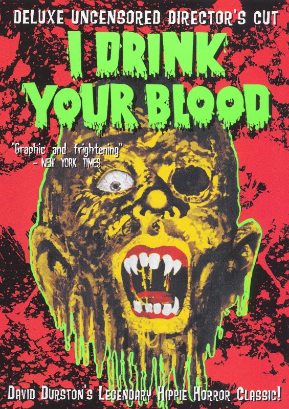  I Drink Your Blood [Deluxe Uncensored Director's Cut] [DVD] [1971]