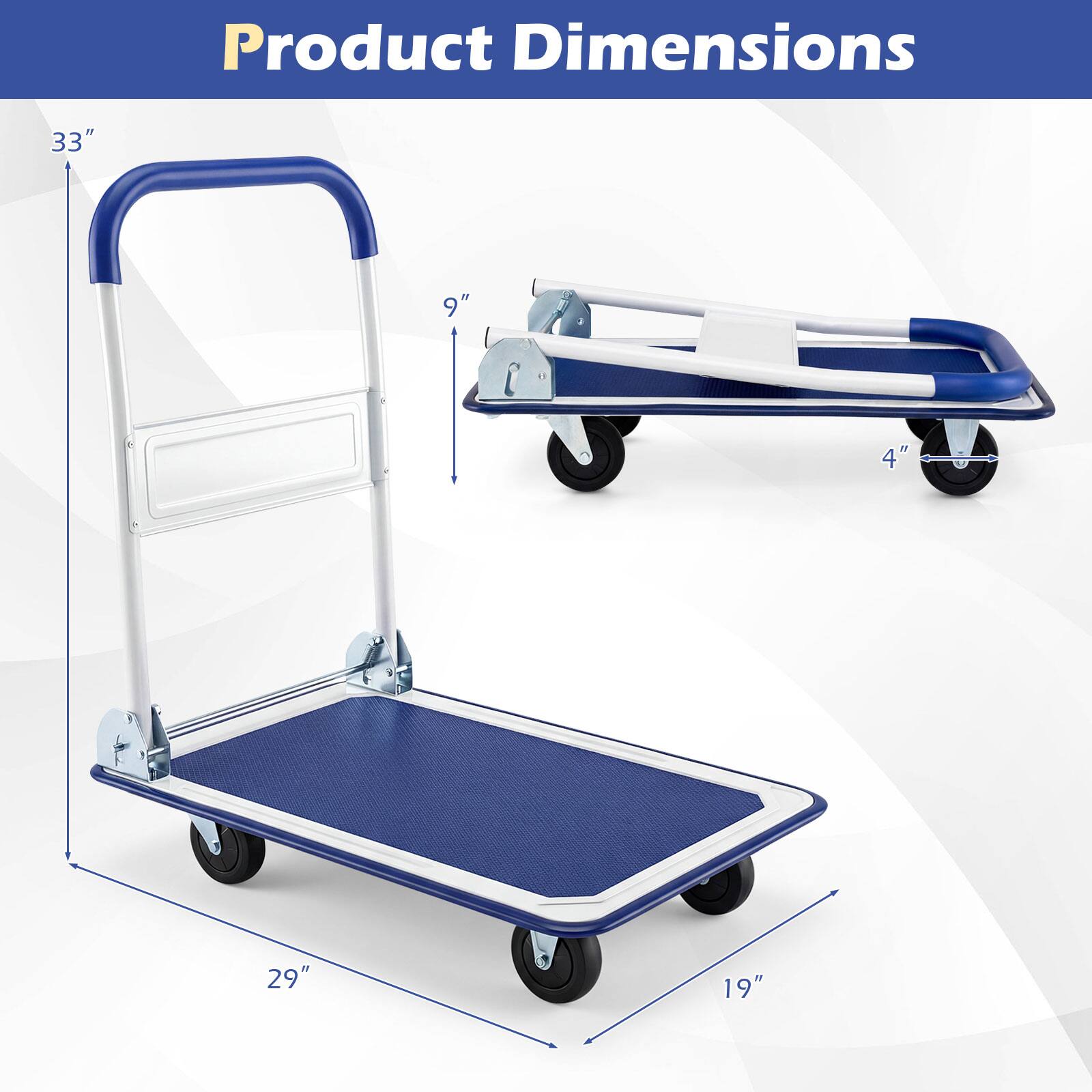 Product Dimensions: 33" x 9" x 4" x 29" x 19"