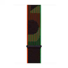 Front. Apple - Apple Watch Band Sport Loop 41Mm Black Unity SERIES 7 / 8 / 9 MW4V3AM/A M/L - Black.