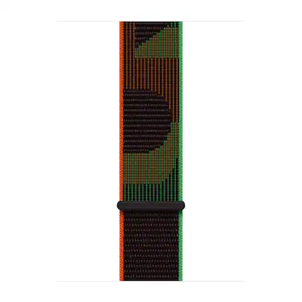 Front. Apple - Apple Watch Band Sport Loop 45Mm Black Unity SERIES 7 / 8 / 9 MW4X3AM/A M/L - Black.