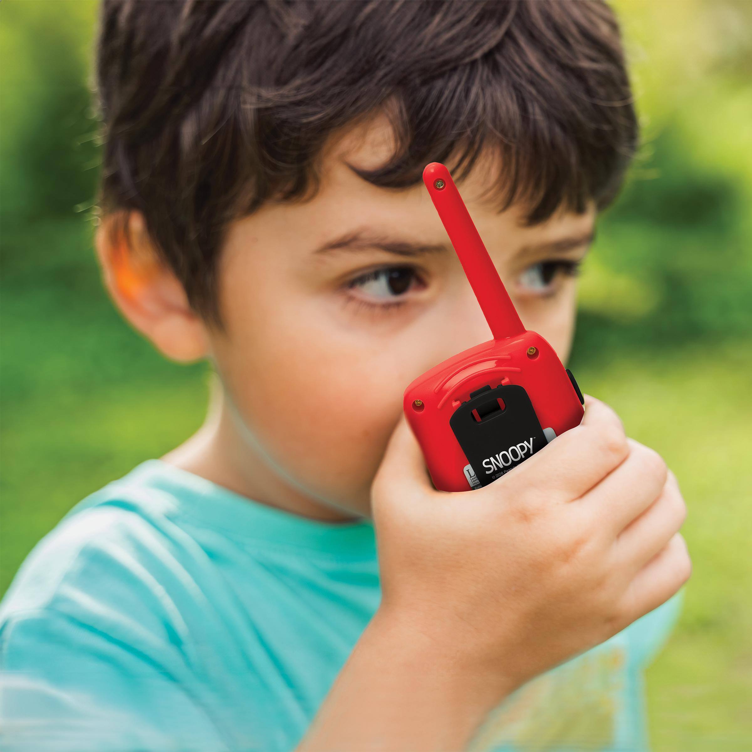 Alt View 4. Lexibook - Snoopy Walkie-Talkies up to 200m - WHITE.