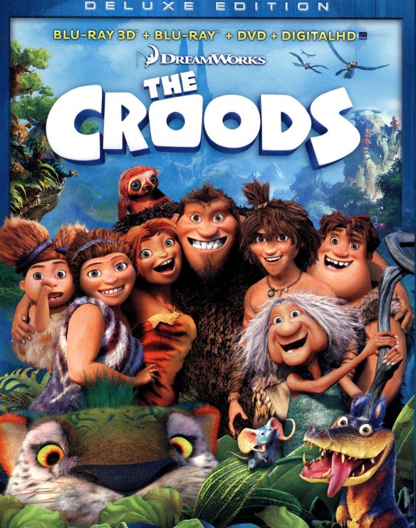 The Croods [Deluxe Edition] [3 Discs] [Includes Digital Copy] [3D] [Blu-ray/DVD] [Blu-ray/Blu-ray 3D/DVD] [2013]