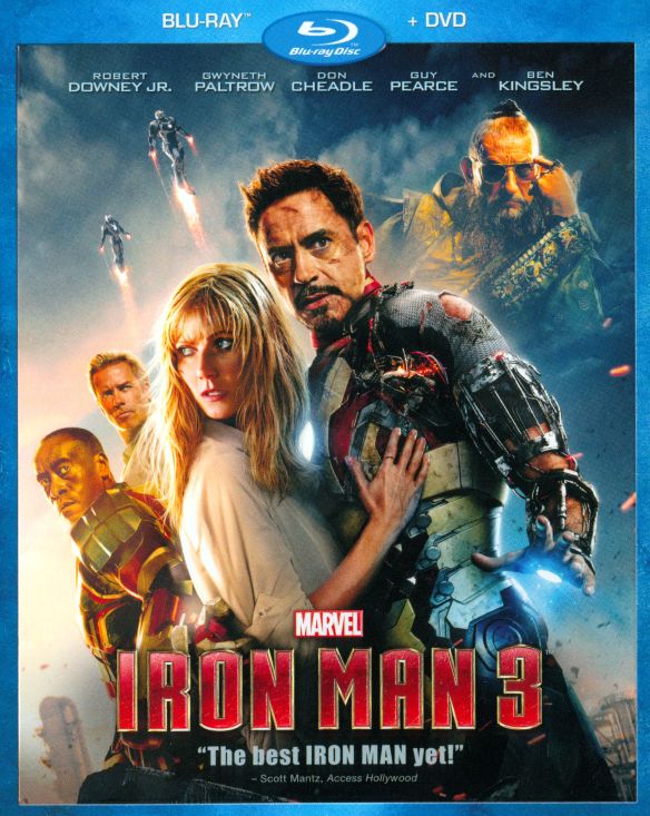  Iron Man 3 [2 Discs] [Blu-ray/DVD] [2013]