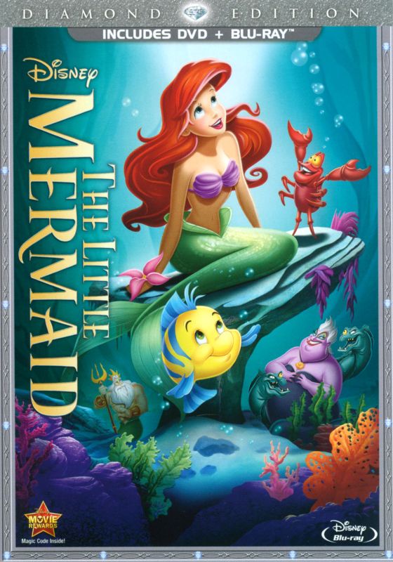  The Little Mermaid [Diamond Edition] [2 Discs] [DVD/Blu-ray] [Blu-ray/DVD] [1989]