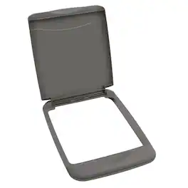 Rev-A-Shelf - 35 qt. Trash Can Replacement Lid, Gray (Lid Only), RV-35-LID-13-1-40 - Orion Gray