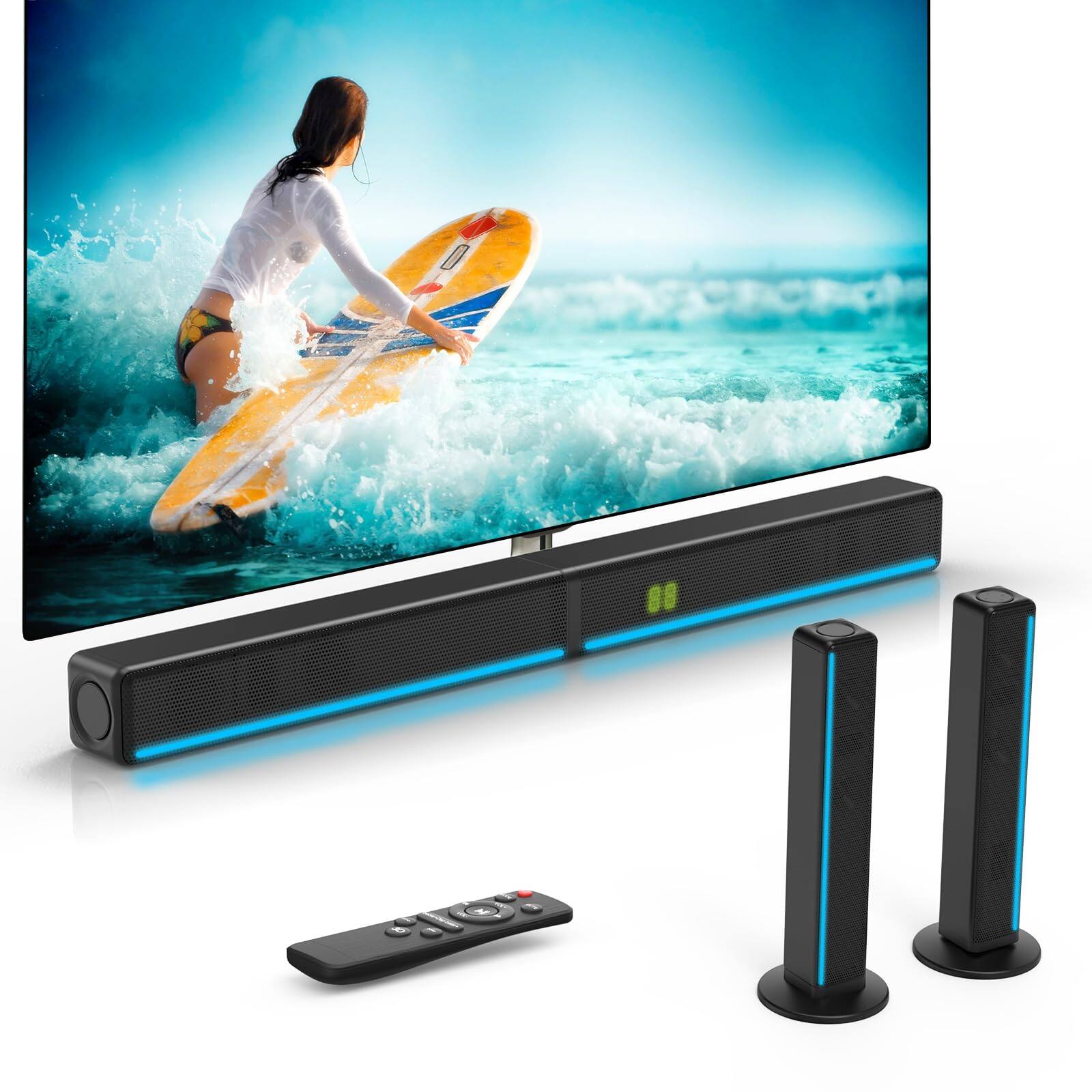 2.2 CH Sound Bar with Subwoofer