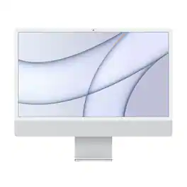 Refurbished Excellent - 24" iMac with Apple M1 8-Core CPU 8GB RAM, 256GB SSD Silver